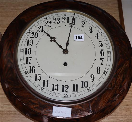 A French two day wall clock